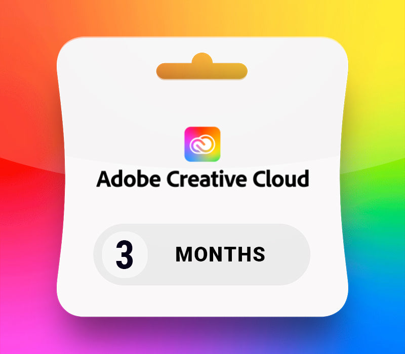 Adobe Creative Cloud All Apps - 3 Months Subscription Key EU/ASIA