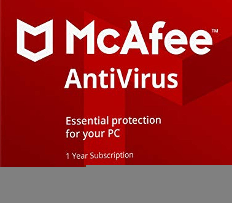 McAfee AntiVirus Key (1 Year / 1 PC)