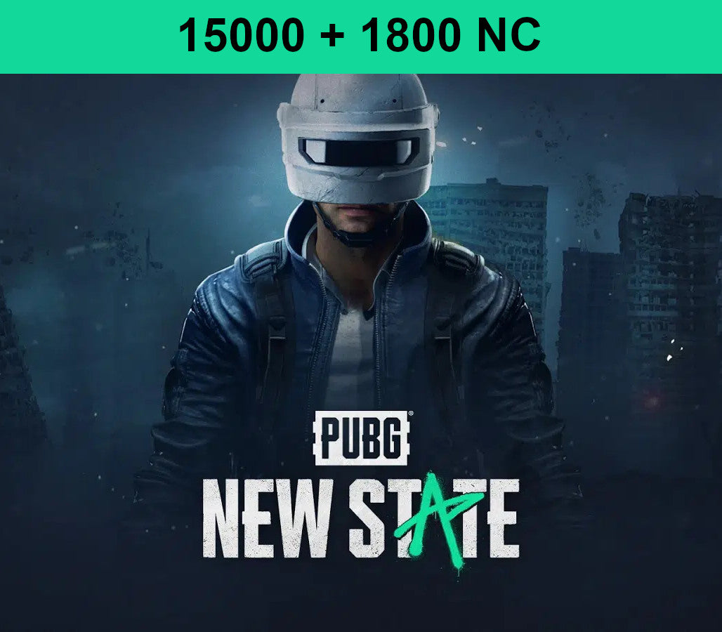 PUBG: NEW STATE - 15000 + 1800 NC CD Key