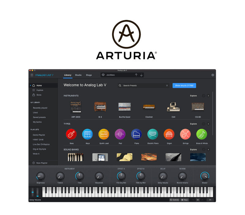 Arturia Analog Lab Intro PC/MAC CD Key