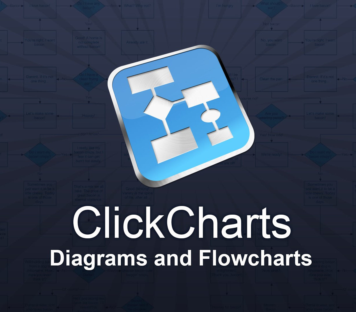 NCH: ClickCharts Diagram and Flowchart Key for Mac