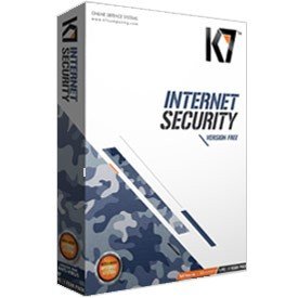 K7 Internet Security 2025 product box with multi-layered protection