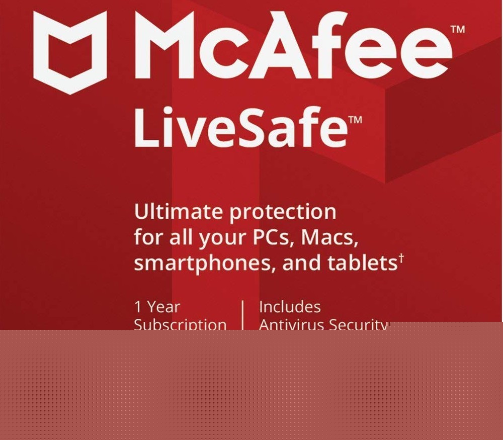 McAfee LiveSafe 2023 Key (3 Years / 1 Device)